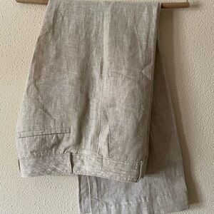 Banana republic linen pan size 4 petite